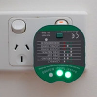 Testeur de prise de terre portable Testeur de tampon électrostatique Testeur de prise de terre Testeur de circuit Produits de sécurité