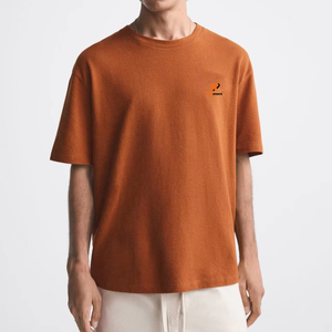Camisetas de Algodón 100% de Alta Calidad, Tallas Grandes, Estampadas, Bordadas, Lisas, Personalizadas para Hombre - Product Image 3