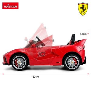 <span class=keywords><strong>Auto</strong></span> Elettrica per Bambini RASTAR, Batteria Ricaricabile, Modello Ferrari in Plastica Rossa, Telecomando 2.4G - Product Image 2