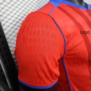 Camiseta de Fútbol de Manga Corta, Transpirable y de Secado Rápido, Unisex, Versión Jugador, Edición 25-26 Parisful Dos Jugadores - Product Image 4