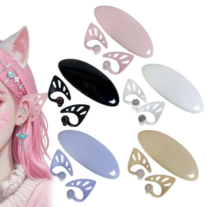 Écouteurs TWS Fairy Tale Land V5.0 à crochet d'oreille, oreilles d'elfe lumineuses, suppression du bruit ENC, son Hi-Fi, étanchéité IPX-4, faible latence, Type-C - Product Image 1