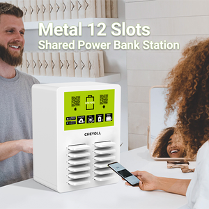 Station de partage de batteries externes Cheyoll avec code QR pour smartphone, 12 ports, système de location, Wi-Fi - Product Image 2