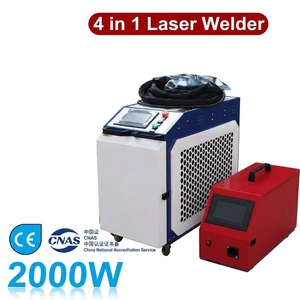 Nouvel outil professionnel portable 4-en-1 de nettoyage et de découpe au laser à fibre, refroidi par eau, haute précision, tout-en-un pour le métal - Product Image 1