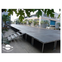 Offre Spéciale étapes portatives décoration scène Truss Carton Concert fête scène portable en aluminium