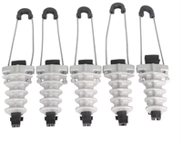 Câble DROP Tension d'ancrage Pince d'ancrage Pince d'ancrage de type cale de suspension Pince d'ancrage en plastique