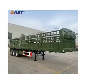 EAST 3 as roda pagar semi trailer sisi kargo Harga trailer harga bagus