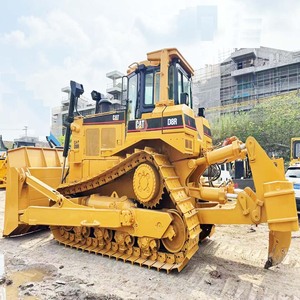 รถดันดิน Caterpillar D8R มือสองจากญี่ปุ่นแท้ 280 แรงม้า เครื่องยนต์ CAT 3406 พร้อมริปเปอร์ ราคาถูก มีสินค้าในสต็อกพร้อมขาย - Product Image 1