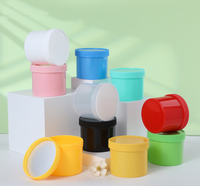 Conteneurs en plastique vides personnalisés pour protéines en poudre, pots pour l'emballage de biscuits et de gâteaux