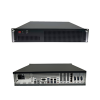 Mini PC Industrial de Montaje en Rack 2U Personalizado de Fábrica, Servidor Todo en Uno con Win7/8/10/11 Linux I3/i5/i7, Venta Especial, AIMB-2510 SSD 4 DDR4