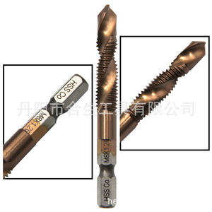 Taraud composite métrique Mr Drill 3 mm, finition brillante, pour machines à percer l'acier - Product Image 2