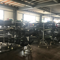 Volant universel en PU pour voiture de course, 320MM, 12 pièces, volant populaire et à la mode