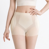 Shorts d'été fins et respirants sans coutures pour femmes, avec rembourrage large pour rehausser les fesses et effet gainant naturel pour le ventre