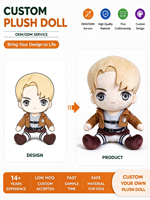 Peluches Anime Soldier Boy, Peluches Anime personnalisées, Poupée en peluche douce, Jouet en peluche, Poupée en peluche Anime personnalisable