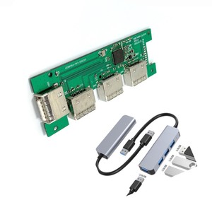 Placa de circuito impresa personalizada, <span class=keywords><strong>Hub</strong></span> <span class=keywords><strong>USB</strong></span>, <span class=keywords><strong>PCB</strong></span>, Cargador <span class=keywords><strong>USB</strong></span>, estación de acoplamiento, <span class=keywords><strong>PCB</strong></span> - Product Image 3
