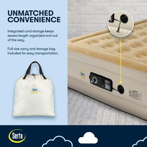 Matelas gonflable de luxe épais de 40 cm avec pompe à air intégrée, auto-gonflant en PVC pour <span class=keywords><strong>le</strong></span> <span class=keywords><strong>camping</strong></span> et les activités de plein air - Product Image 5