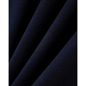 Men's Long Sleeve <b>Polo</b> <b>Shirt</b> <b>Navy</b> <b>Blue</b> Solid Color Knitted Casual With Pocket Design Anti-Wrinkle - Product Image 6
