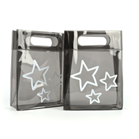 Nouveau style – Sacs à main miniatures en PVC transparent pour filles et garçons, motif bonbons, avec poignée, cadeau arc-en-ciel pour la Journée des enfants, sacs à main colorés découpés à la forme