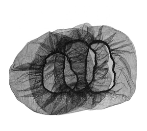 Invisible Mesh Disposable Hairnets Dance Honeycomb Hairnet Cleanroom SPA Food Use Nylon Black Hair <strong>Net</strong> Disposable Mesh Hairnet - Product Image 2