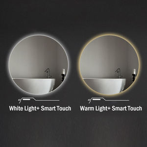 Espejo Inteligente Bluetooth Moderno Iluminado para Baño, Colgante de Pared, con Marco de Aleación de Aluminio, Sensor Táctil, Antivaho, LED, para Apartamentos - Product Image 5