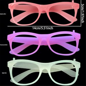 Novedad en Decoración para Fiestas, Gafas de Colores Neón, Gafas Luminosas para Fiestas de Baile, KTV, Gafas Divertidas que Cambian de Color, Accesorios para Disfraces - Product Image 3