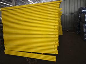 Q345 Design moderno stile H telaio scala impalcatura zincato verniciato a spruzzo costruzione fabbrica vendita limitata a basso prezzo - Product Image 4