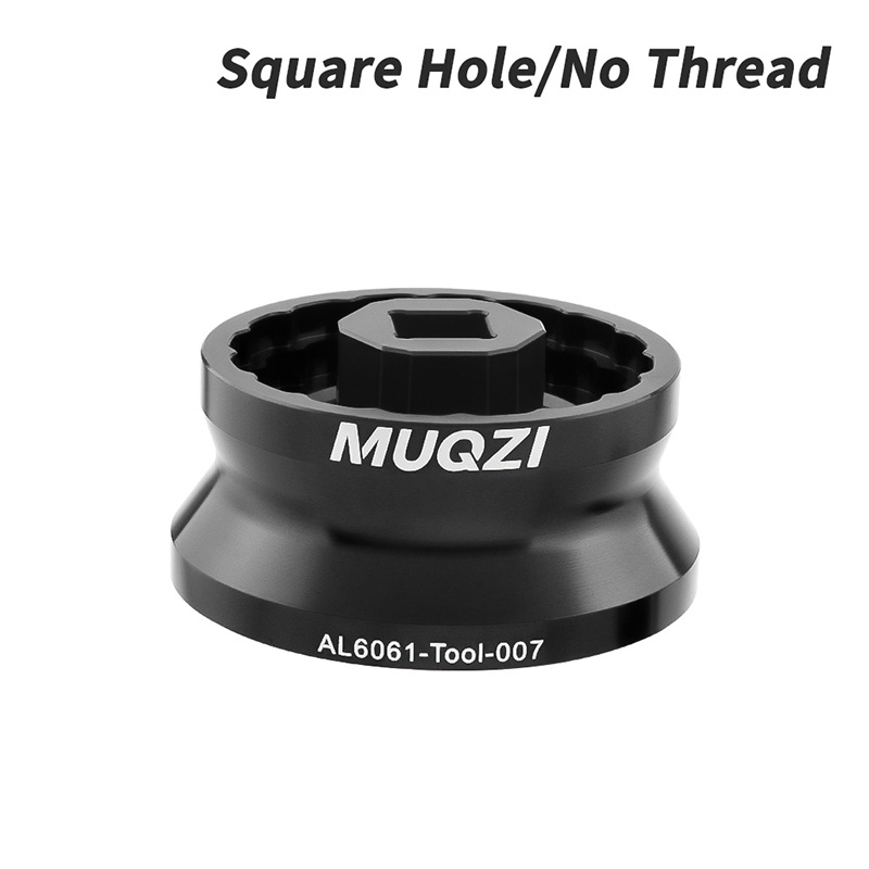 Square Hole/No Thread-Black