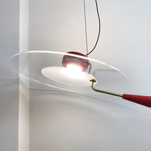 Lámpara de Techo Italiana para Restaurante Moderno Minimalista Stilnovo Bascula, Diseño Único de Platillo Volador, Estilo de Diseñador - Product Image 3