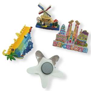 Aimant de réfrigérateur promotionnel, logo 3D, aimant de réfrigérateur en céramique et résine pour la décoration de la maison et les cadeaux souvenirs - Product Image 5