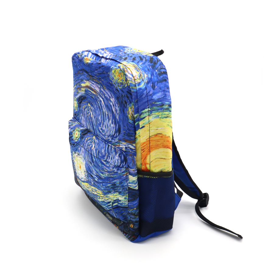 Mochila de pintura Arte personalizable para niños y adolescentes