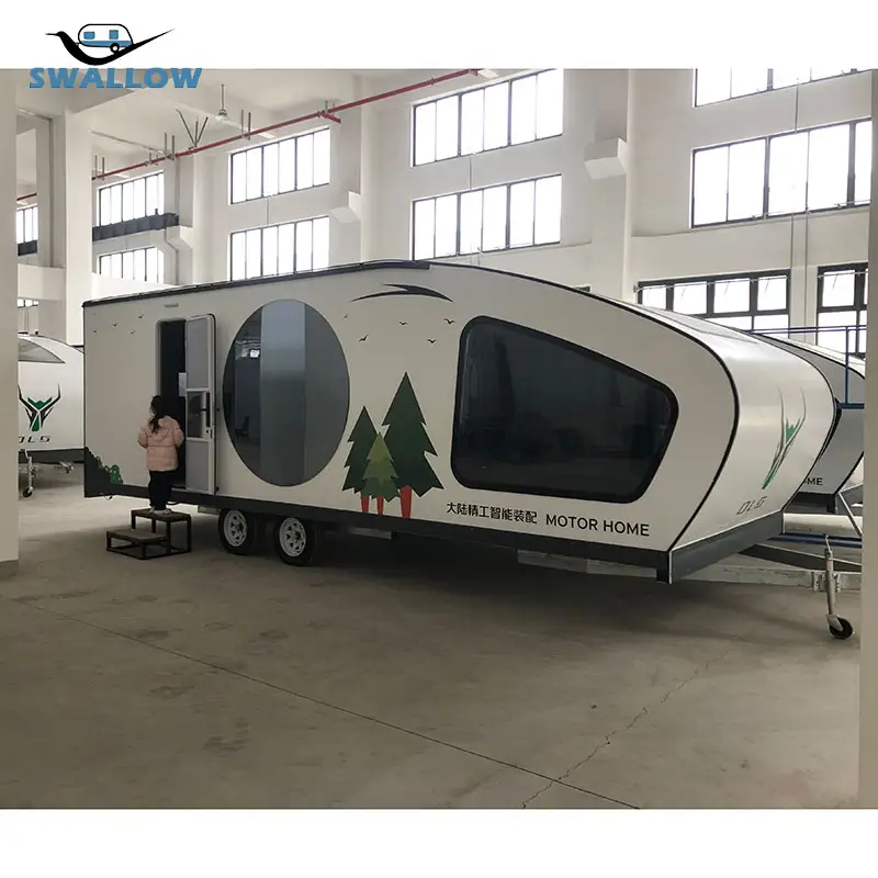 Nuevos remolques todoterreno personalizables Teardrop Camper Rentals RV Fabricante con buen servicio ISO