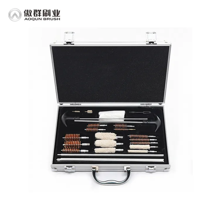 OEM ODM Spiral Twisted Wire Barrel Gun Cleaning Brush Kit Brass Guns Solid For Cl Cleaning Brushing Gun
