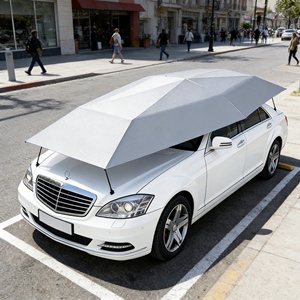 Vente flash - Pare-soleil anti-UV pour <span class=keywords><strong>voiture</strong></span>, housse de <span class=keywords><strong>voiture</strong></span> pliable avec protection contre la grêle pour <span class=keywords><strong>abri</strong></span> de <span class=keywords><strong>voiture</strong></span> extérieur - Product Image 1