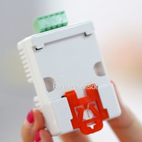 Capteur de température et d'humidité RS-WS-N01-8-EX Flat Clip Rail Modbus Rtu pour armoire électrique