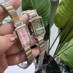 <span class=keywords><strong>Montre</strong></span> à quartz pour <span class=keywords><strong>femme</strong></span> Scottie 9058x carrée en acier inoxydable, alliage, étanche, avec mouvement Citizen, <span class=keywords><strong>montre</strong></span>-bracelet pour <span class=keywords><strong>femme</strong></span> - Product Image 5