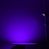 Couleur pourpre 12 Led Lumière D'étape De 36W DMX 512 UV Mini Par Éclairage Led pour DJ