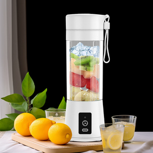 Xách tay có thể sạc lại Mini SMOOTHIE MAKER cá nhân Máy ép trái cây cup Trái Cây Rau Lắc thép không gỉ 6 Blades 2000mAh pin - Product Image 3