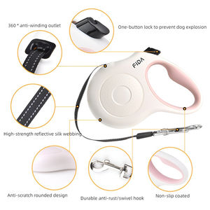 Vendita calda nuovo stile ad alta tensione luce automatica riflettente esterna guinzaglio cane personalizzato per cani - Product Image 5