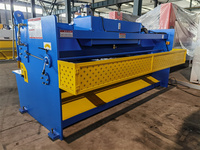 Cisaille hydraulique CNC automatique E21S contrôlée par PLC pour la découpe de tôles en acier inoxydable