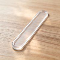 Boutons de protection transparents en silicone pour coins de meubles et tables en verre