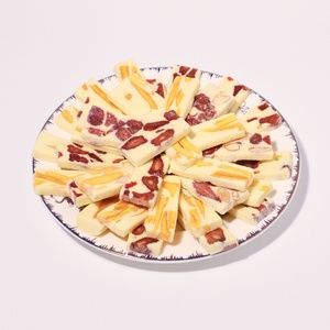 Barras de Pastel de Leche con Fresa y Mango, Dulces de Goma Suaves y Masticables con Almendras, a Granel 500g, Venta al por Mayor OEM - Product Image 2