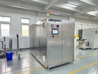 Mesin Elektrolisis Air Hidrogen 1000L/H Perangkat Air Fungsional Inti PLC Saturasi Hidrogen Maksimal