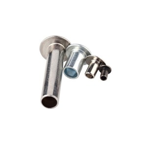 Rivets plats en aluminium et acier inoxydable sur mesure, prix usine, rivets solides M3 M5 M7 M9, rivets électro-plaqués - Product Image 1