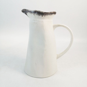 Nhà Máy Cổ Thiết Kế Riêng Đồ Đá Màu Xám Đất Sét Bàn Gốm Bình Bình Nước - Product Image 4