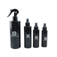 Bouteilles de brouillard de pulvérisation à gâchette en plastique PET personnalisées avec 100ml 200ml 250ml 300ml 500ml 750ml 1000ml pour pompe de nettoyage de cheveux