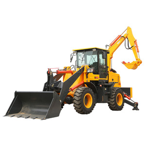 Cargadora de Ruedas con Retroexcavadora, Miniexcavadora Hidráulica para Agricultura, Huertos y Construcción - Product Image 4