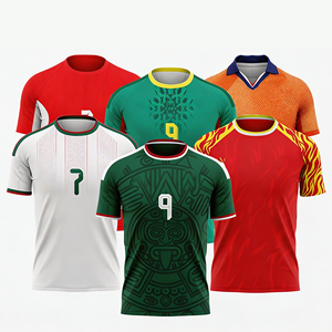 Diseño Personalizado de Camisetas de Fútbol para Equipos Nacionales 2026, Uniforme de Fútbol de Alta Calidad con Impresión Digital en Poliéster, Camiseta de Fútbol Mundial - Product Image 1