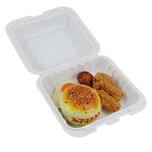 Conteneur alimentaire en plastique jetable en gros, boîte ronde de 500 ml avec couvercle, logo personnalisé pour <span class=keywords><strong>restaurant</strong></span>, café - Product Image 3