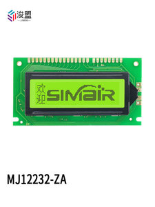 LCD12232ZA 12232 Dot Matrix LCD Display Module White Background Black Character With Backlight Industrial Control Screen - Product Image 3