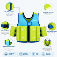 Gilet de sauvetage pour enfants et jeunes en néoprène PFD 120-150N pour le rafting, le kayak, le canyoning et le sauvetage aquatique