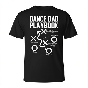 Camiseta para Papá Bailarín, Camiseta Promocional con Diseño de Guía de Baile para Papá Bailarín, Elegante y Estilizada - Product Image 2